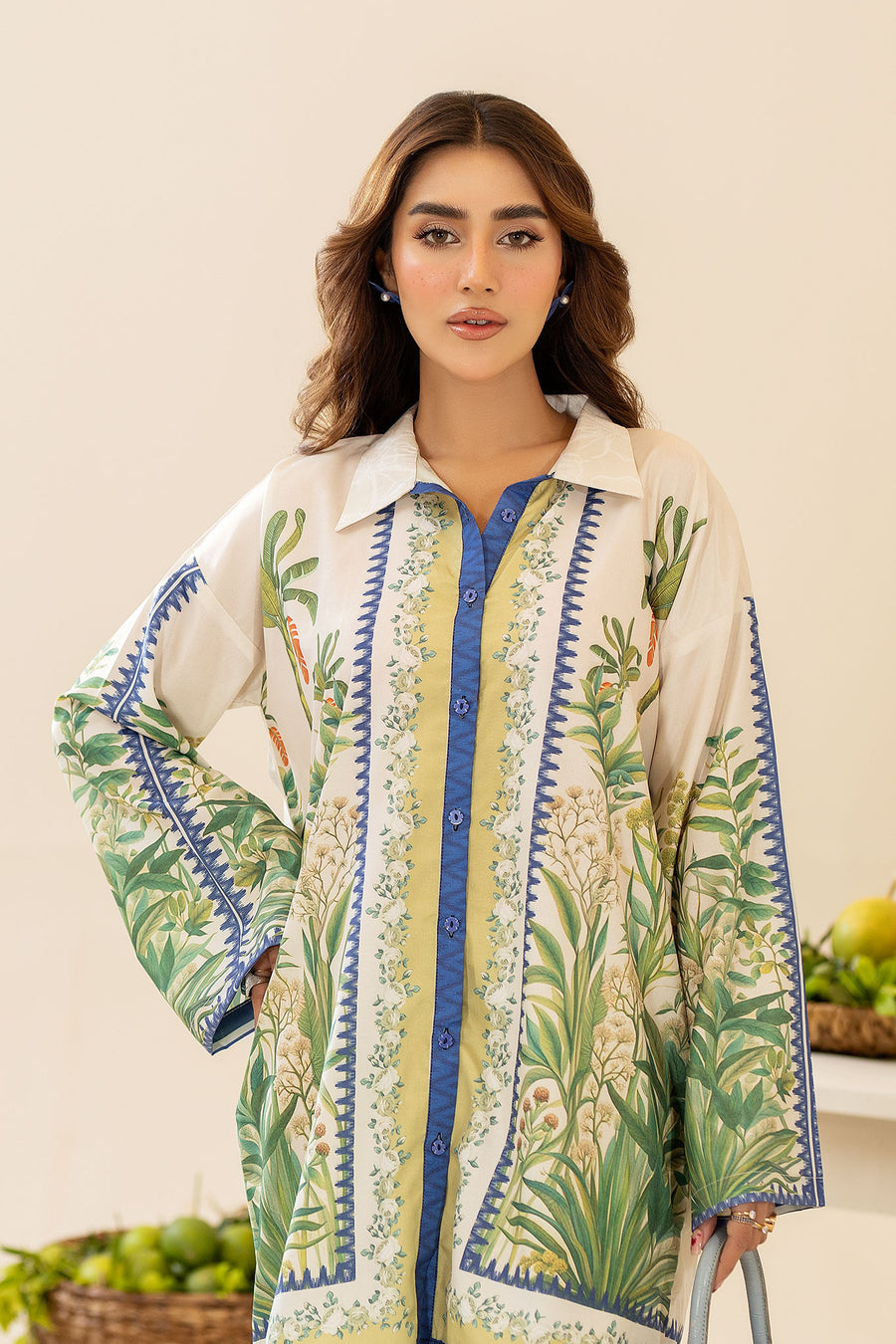 Luxurious Korean Floral Co-Ord Set