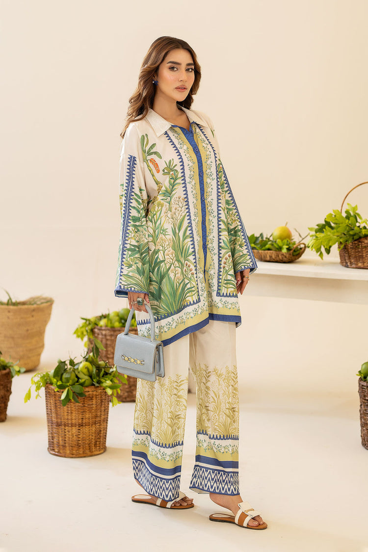 Luxurious Korean Floral Co-Ord Set