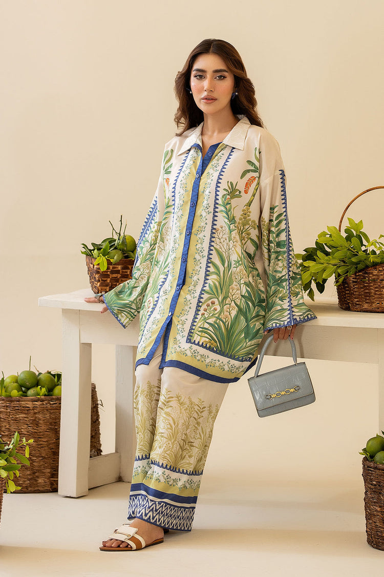 Luxurious Korean Floral Co-Ord Set