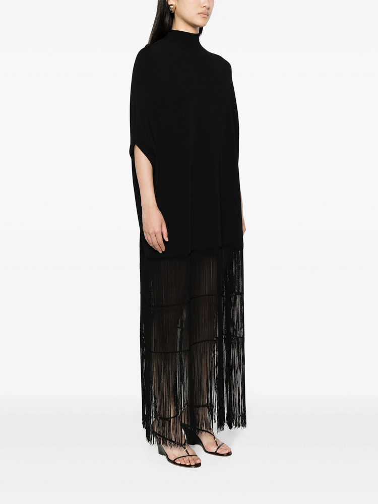 Luxe Long Fringe Kaftan