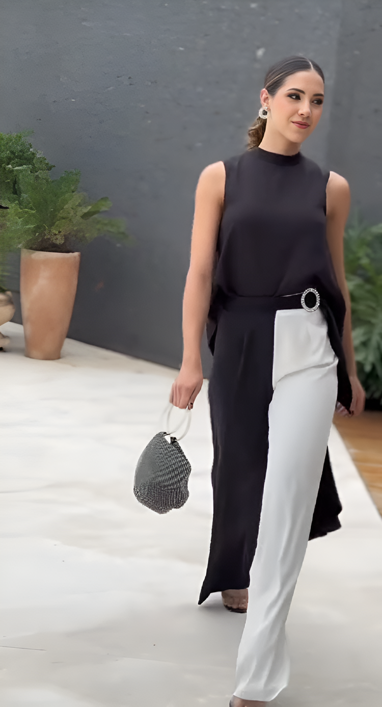 Sophistiqué Belted Set