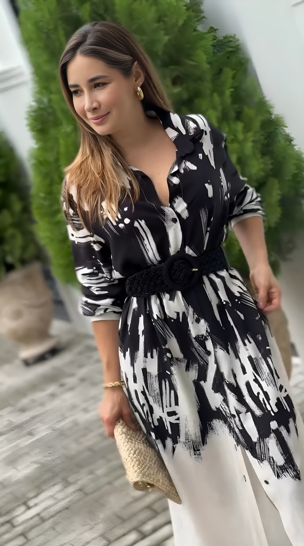DressBerry Black white Dress