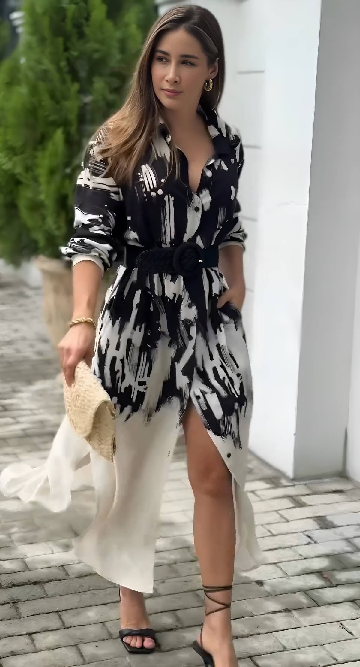 DressBerry Black white Dress