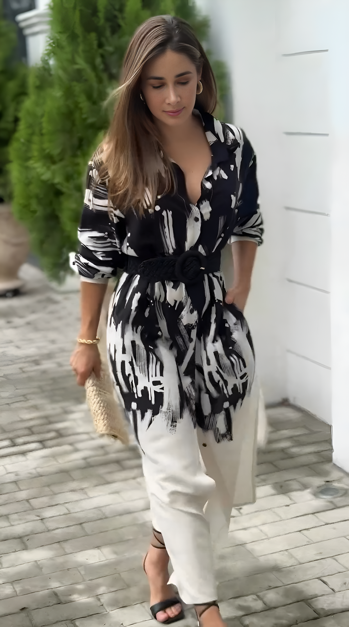 DressBerry Black white Dress