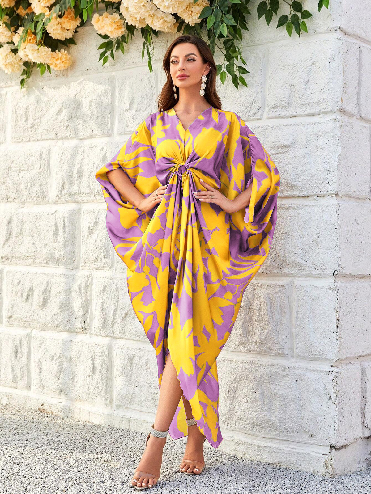 Dreamy Butterfly Ring Style Kaftan