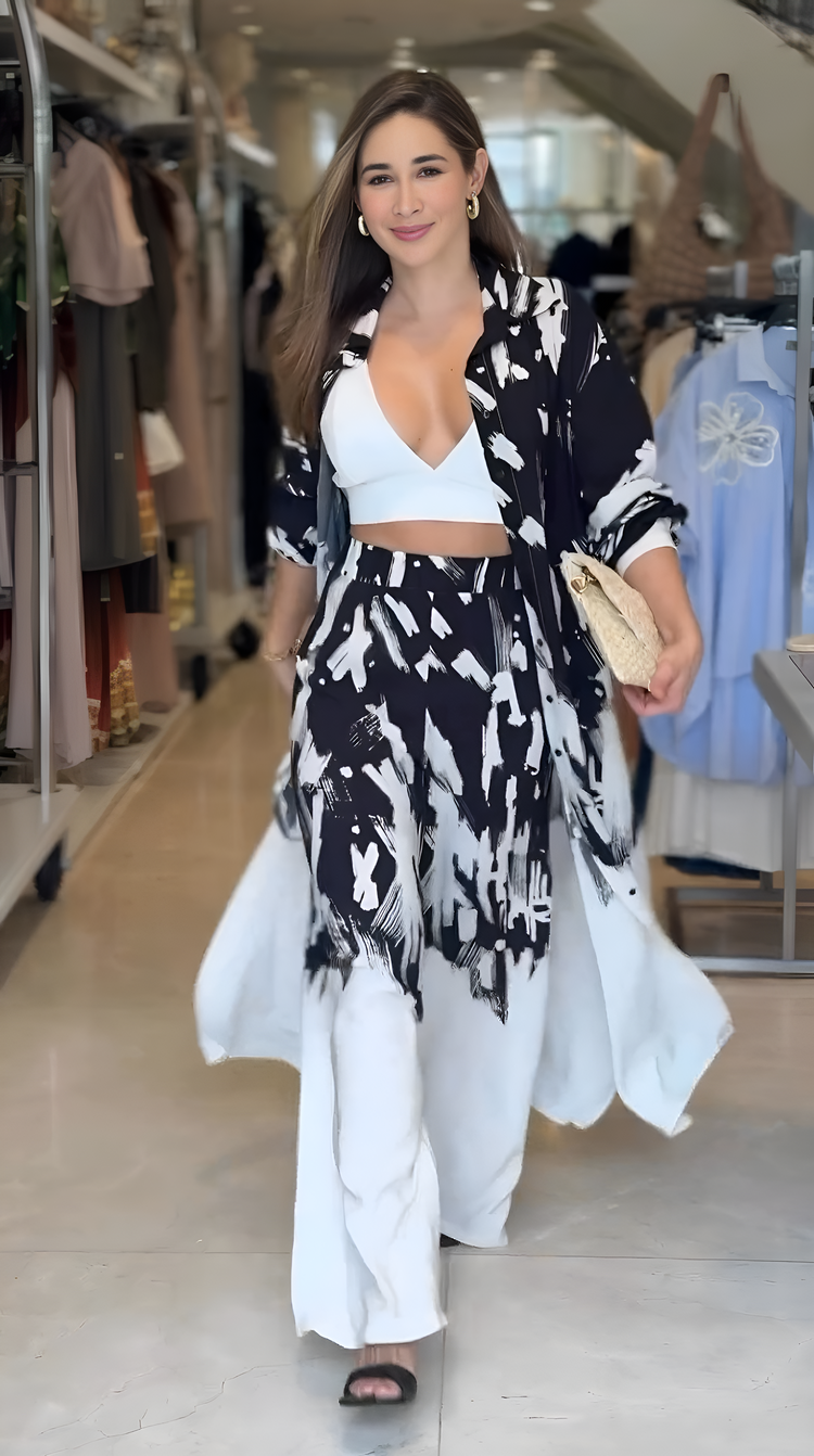 DressBerry Black white Dress