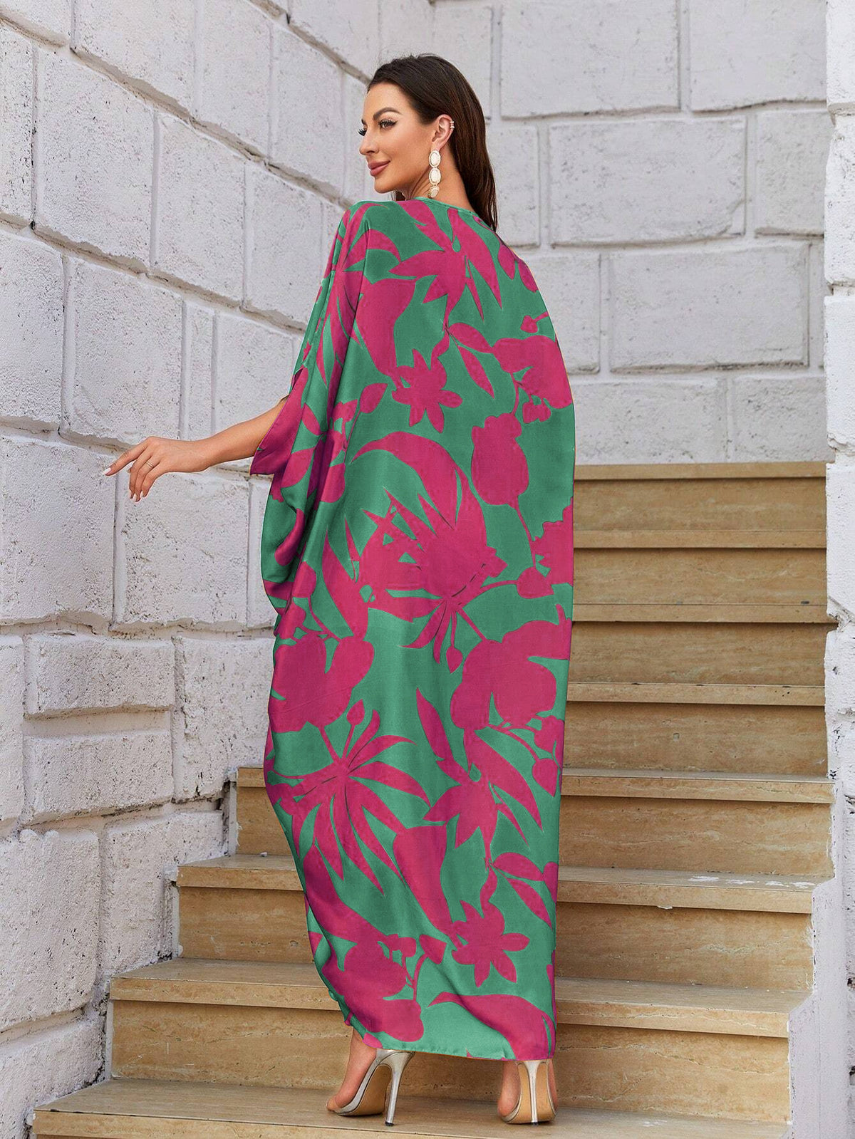Dreamy Butterfly Ring Style Kaftan