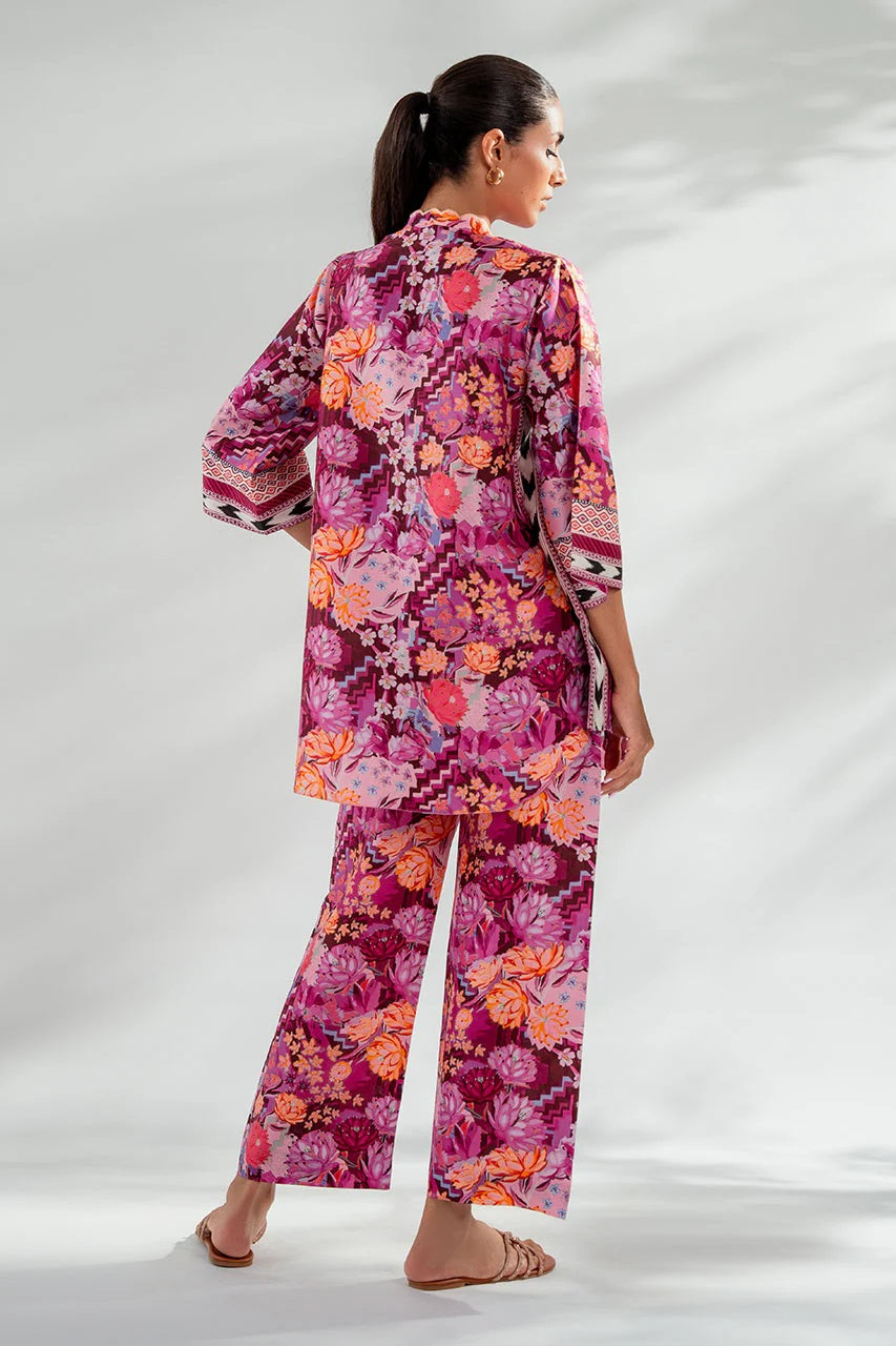 Blooming Grace Embroidered Co-ord Set