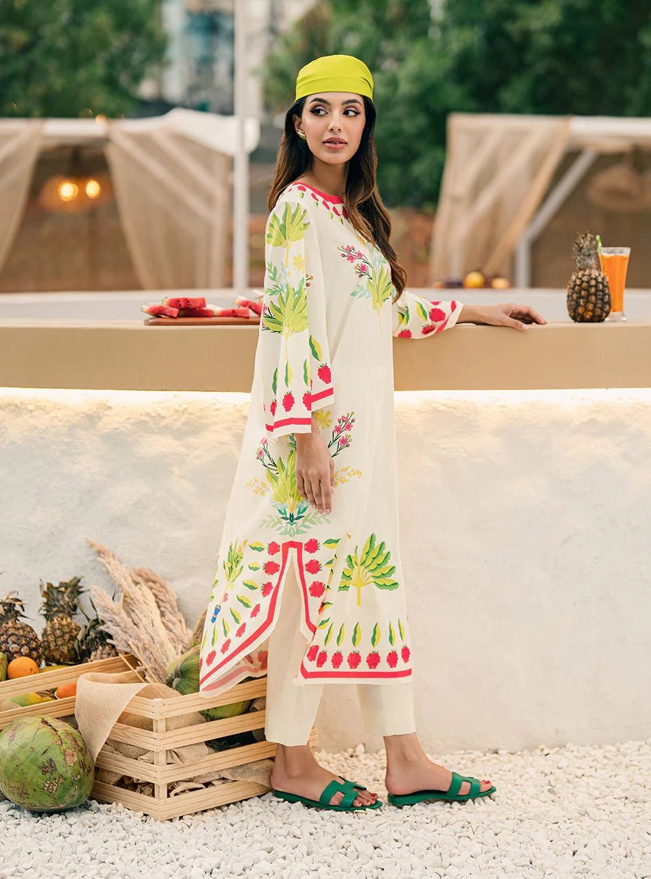 Floral Bliss Flared Sleeve Co-ord Set