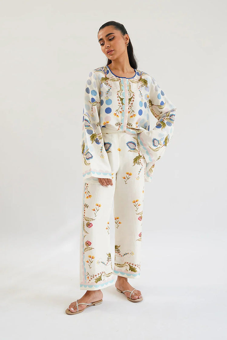 Pastel Floral Delight Co-ord Set