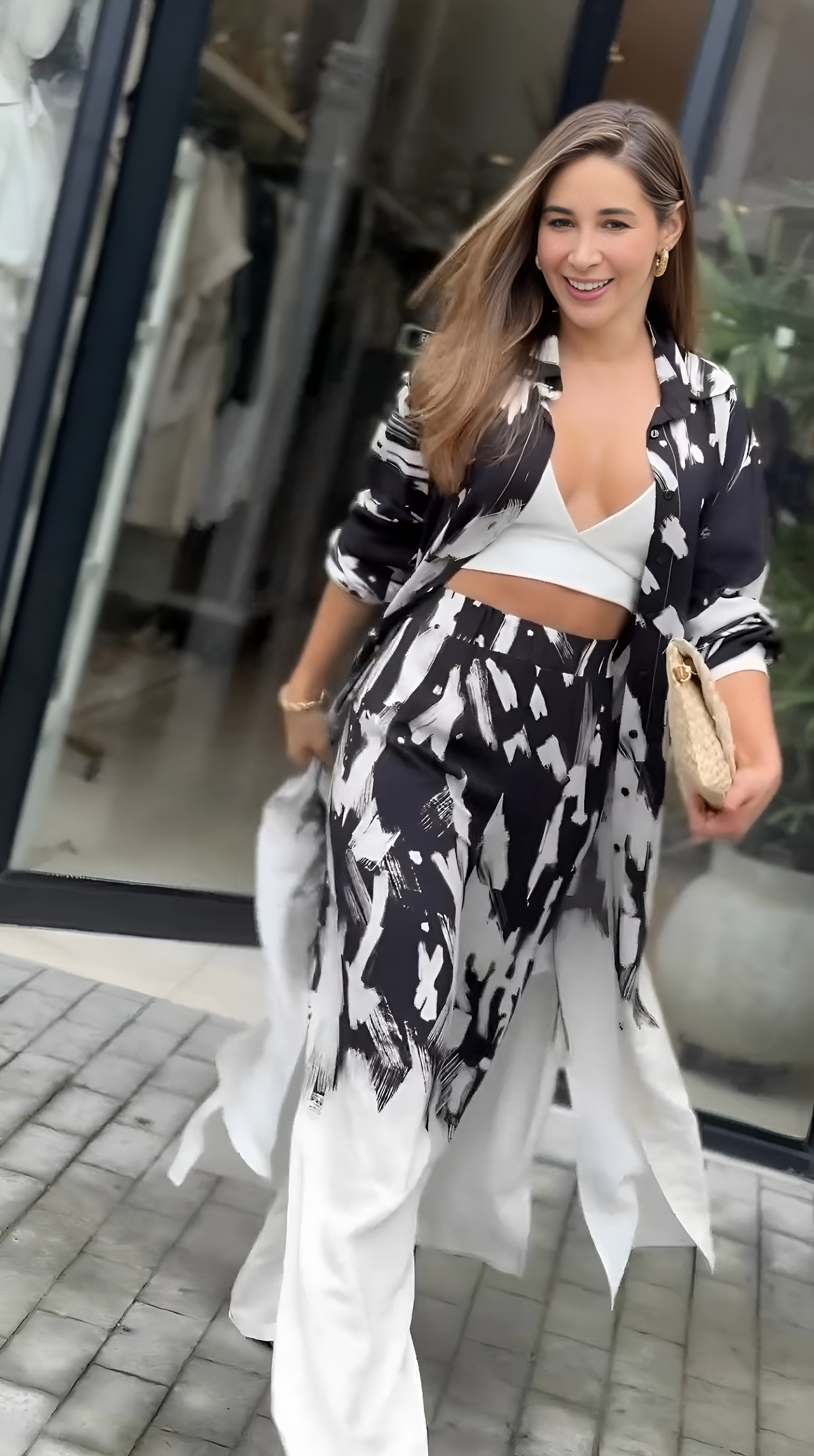 DressBerry Black white Dress