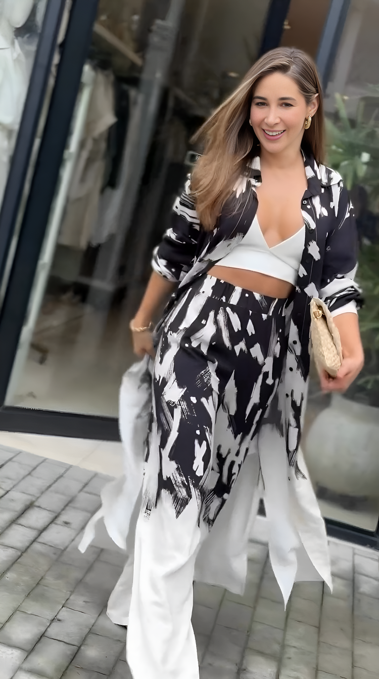 DressBerry Black white Dress