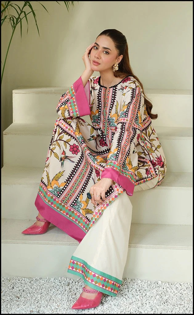Hummingbird Elegance Soft BSY Crepe Coord Set