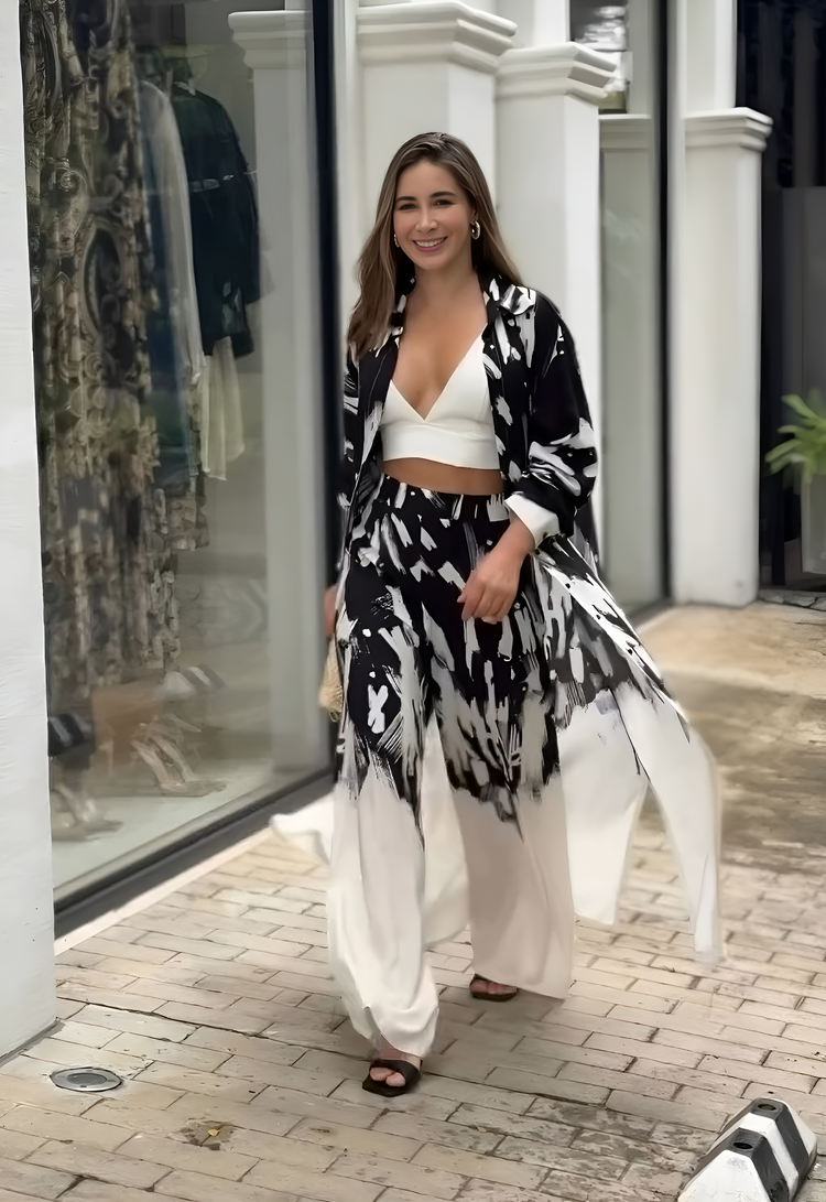 DressBerry Black white Dress