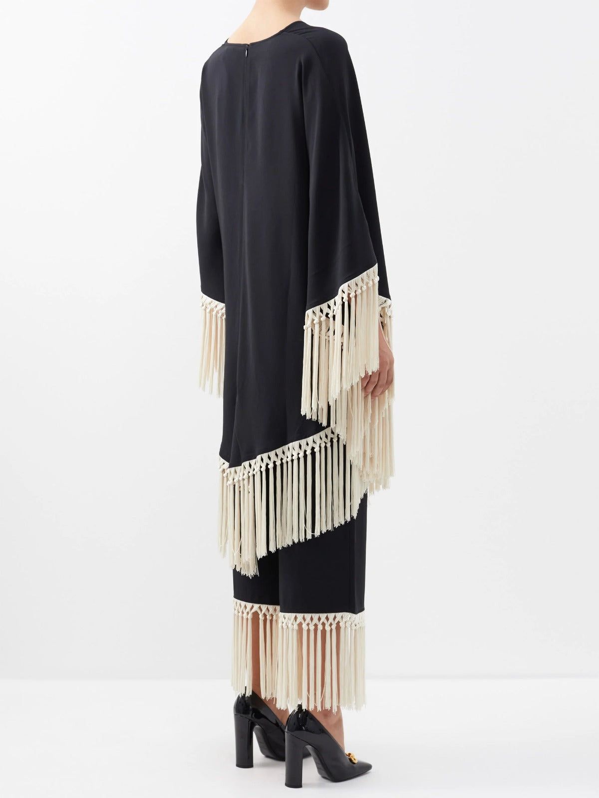 Luxe Fringe Kaftan Coord Set