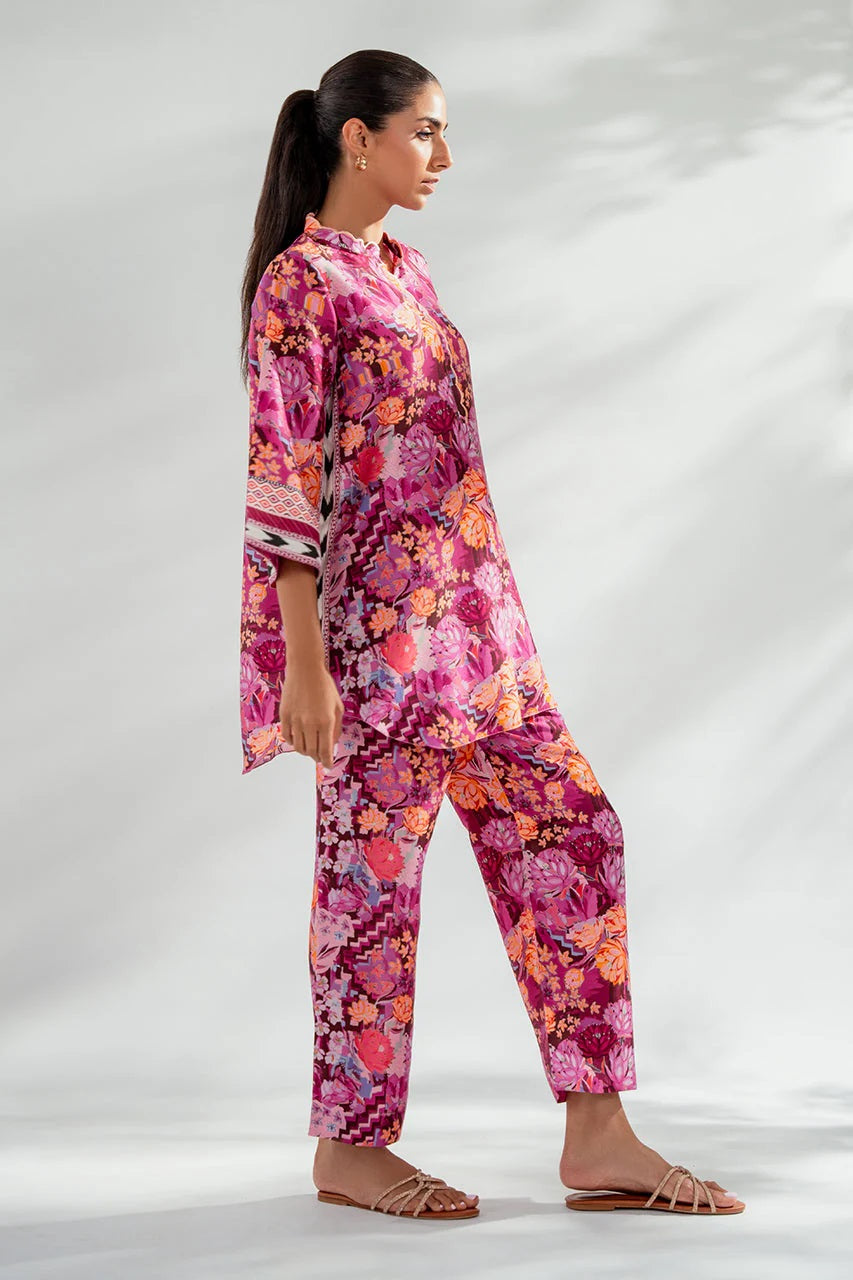 Blooming Grace Embroidered Co-ord Set
