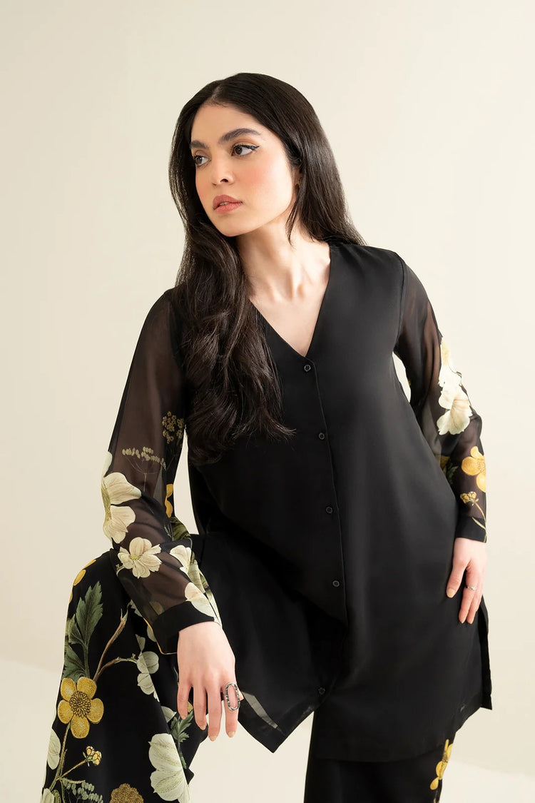 Floral Bloom Georgette Co-ord Set