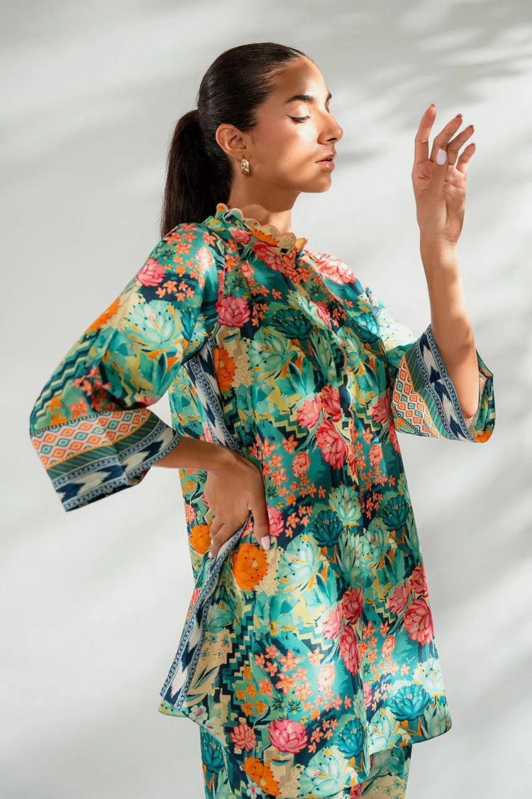 Blooming Grace Embroidered Co-ord Set