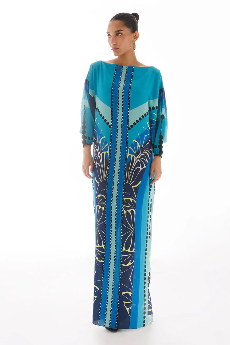 Ocean Breeze Soft BSY Crepe Kaftan