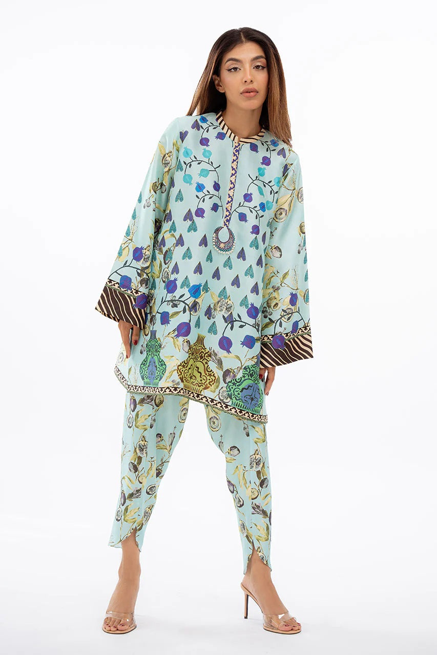 Handwork Elegant Floral  Co-ord Set