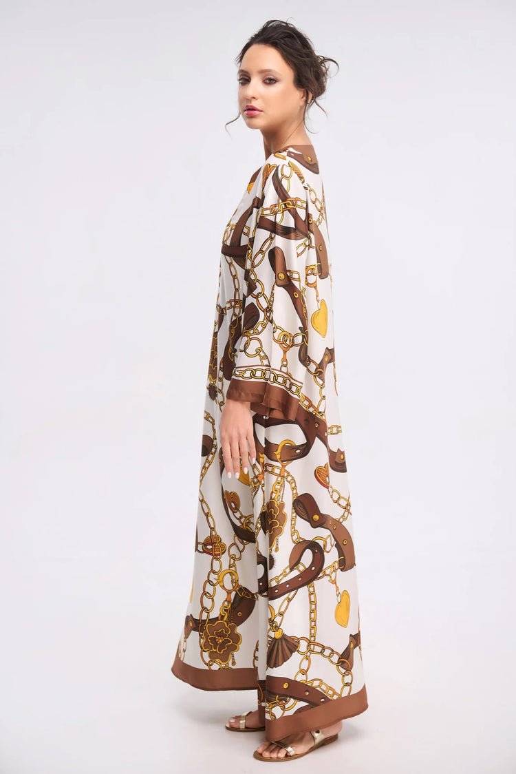 Golden Chains Luxe Kaftan