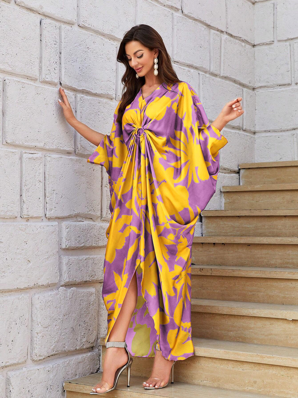 Dreamy Butterfly Ring Style Kaftan