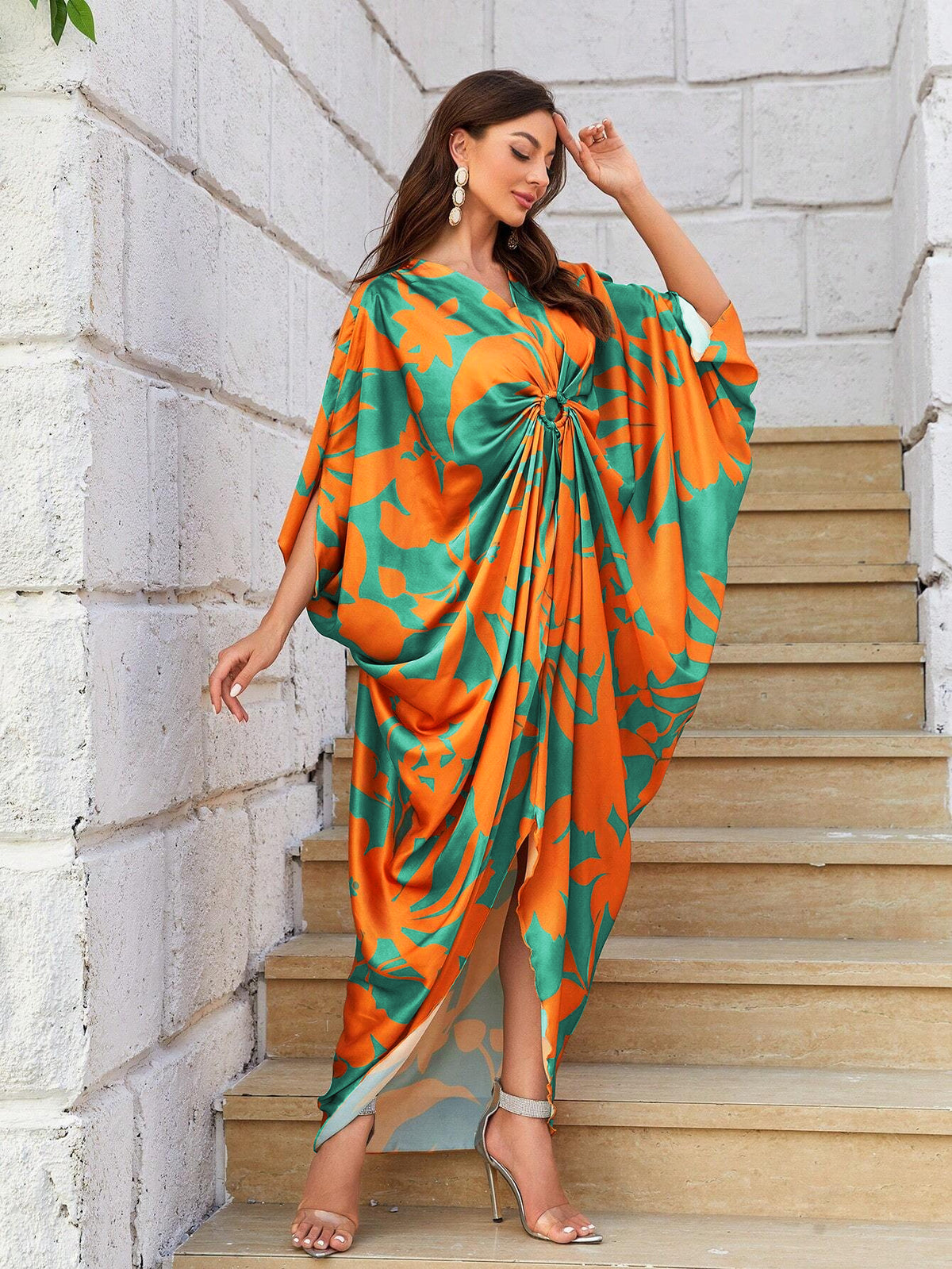 Dreamy Butterfly Ring Style Kaftan