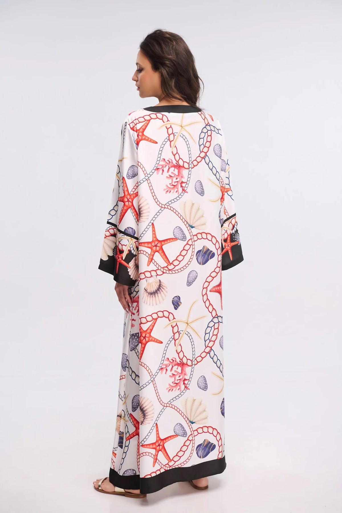 Nautical Elegance Kaftan