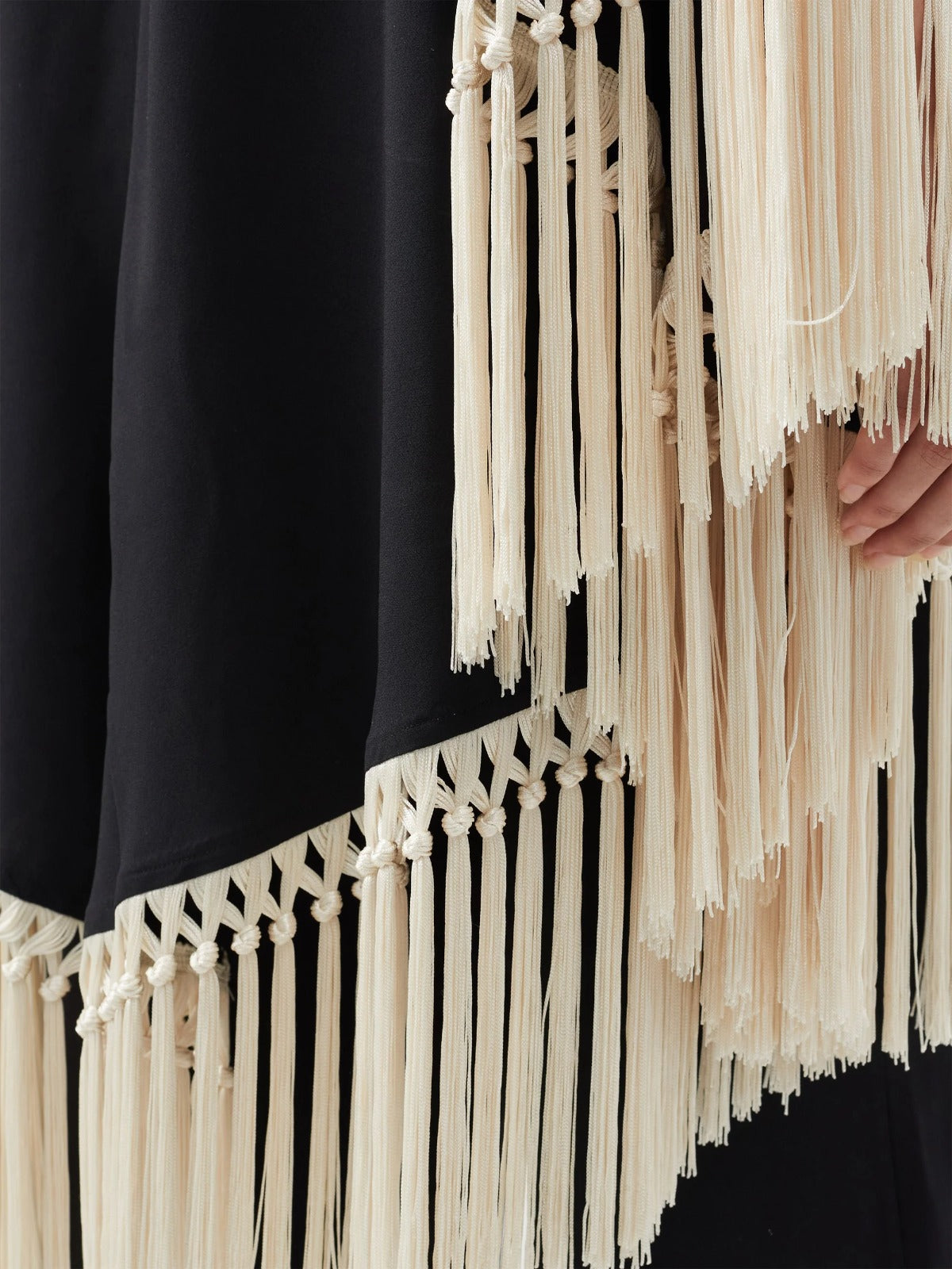 Luxe Fringe Kaftan Coord Set