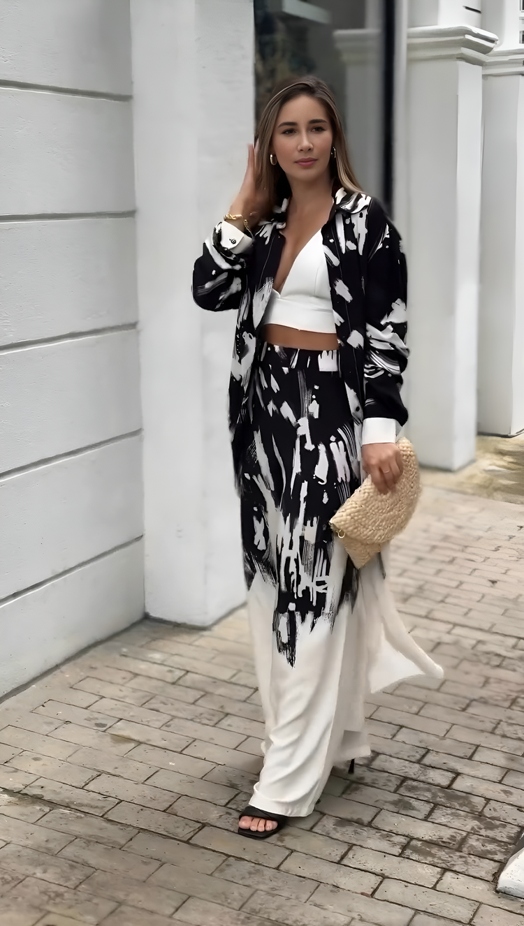 DressBerry Black white Dress