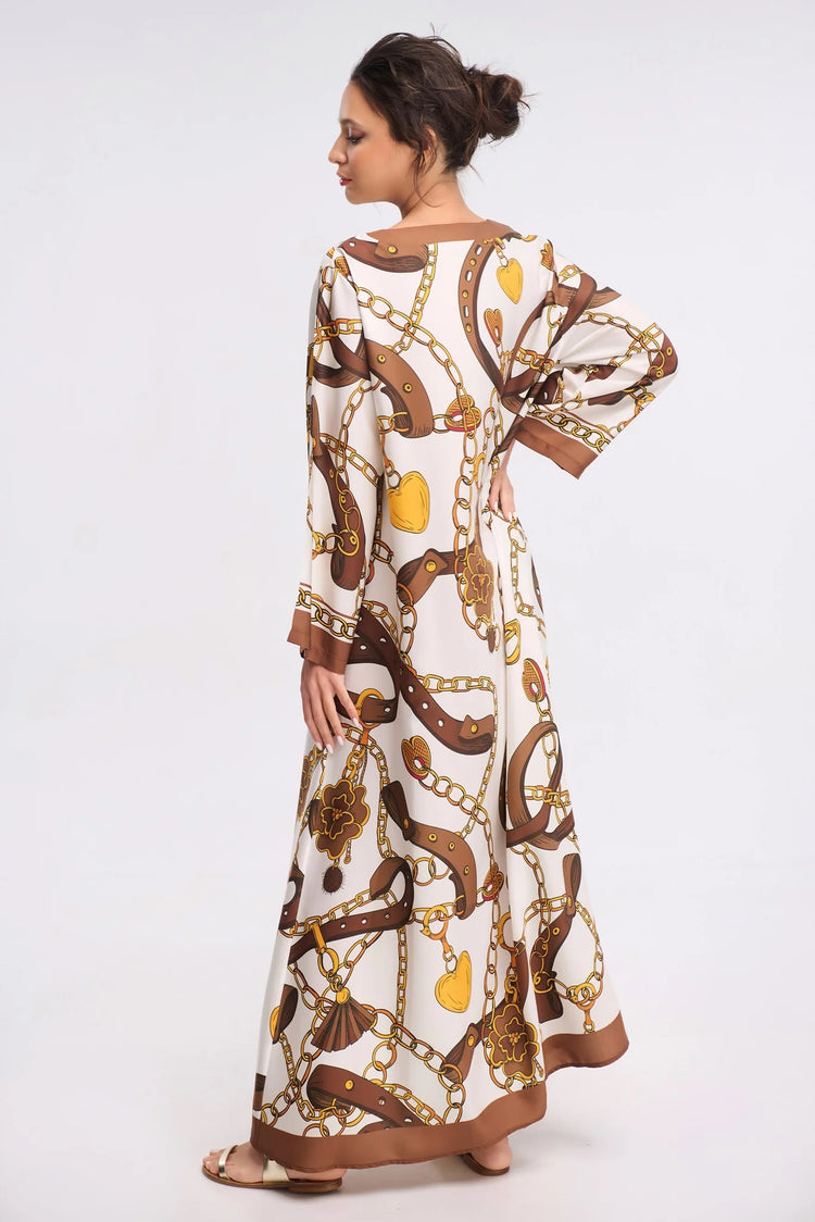 Golden Chains Luxe Kaftan