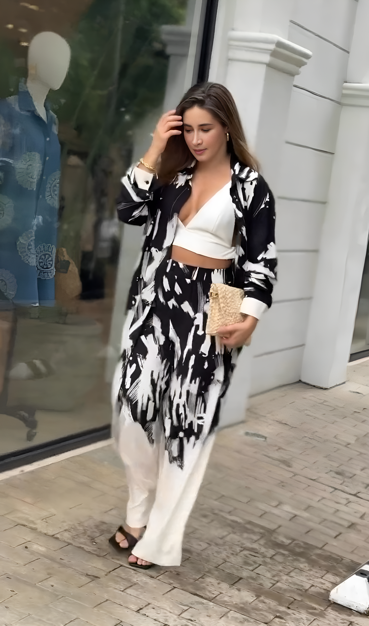 DressBerry Black white Dress