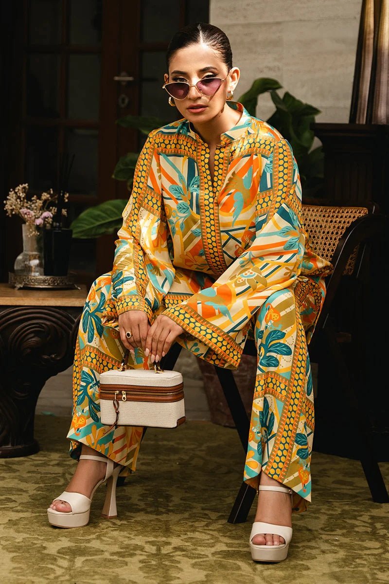Vibrant Botanical Co-ord Set