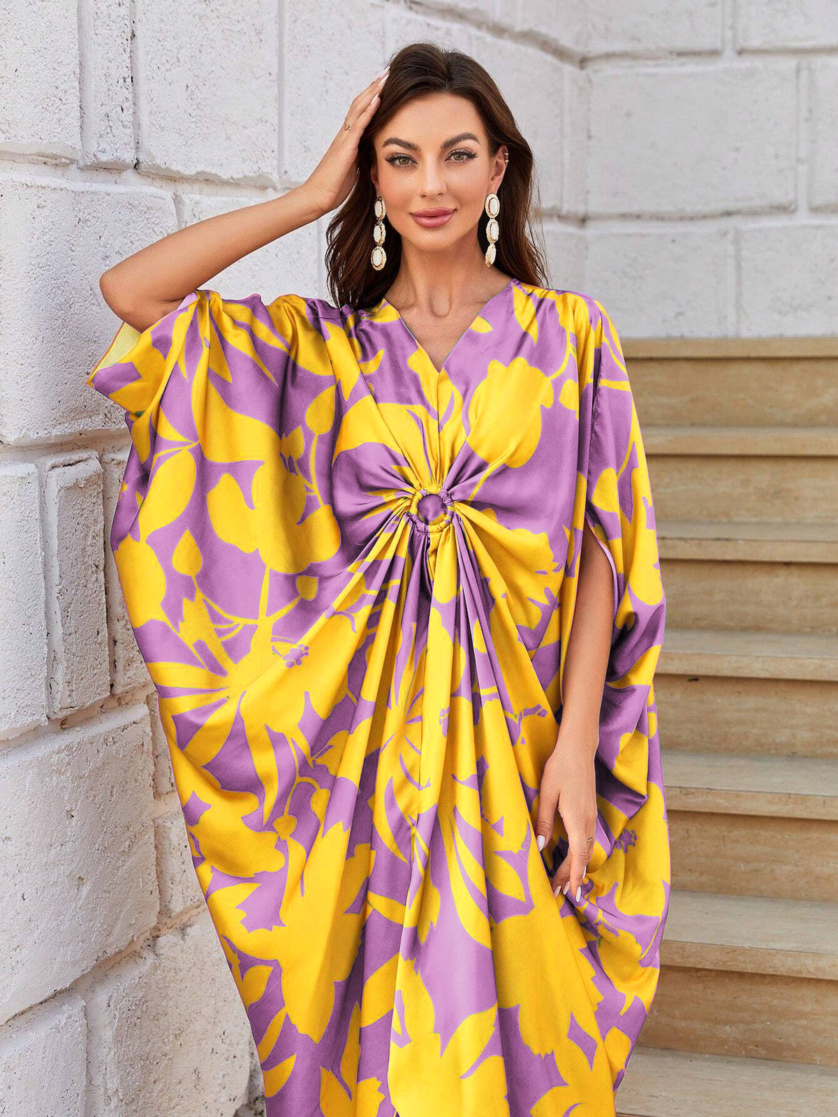 Dreamy Butterfly Ring Style Kaftan