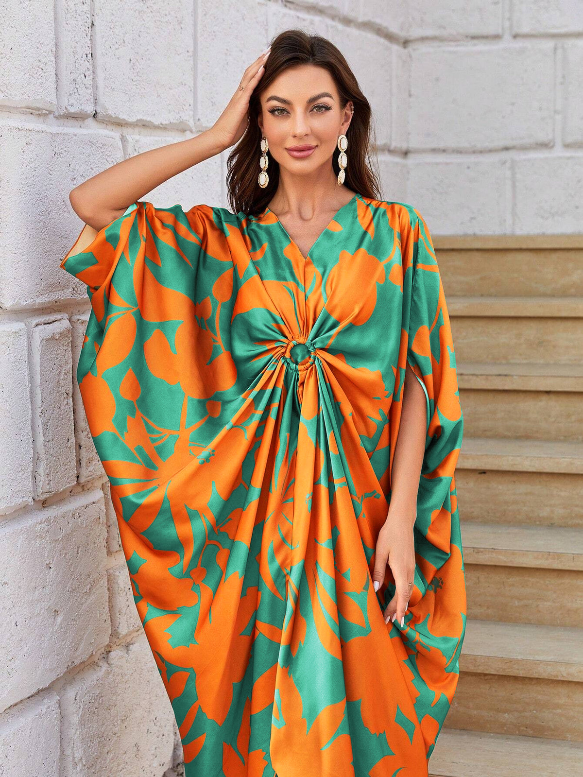 Dreamy Butterfly Ring Style Kaftan