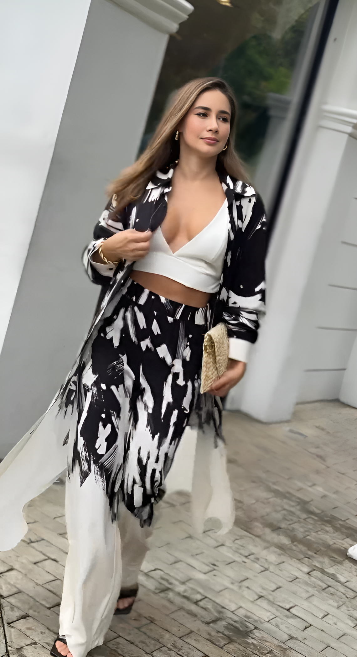 DressBerry Black white Dress