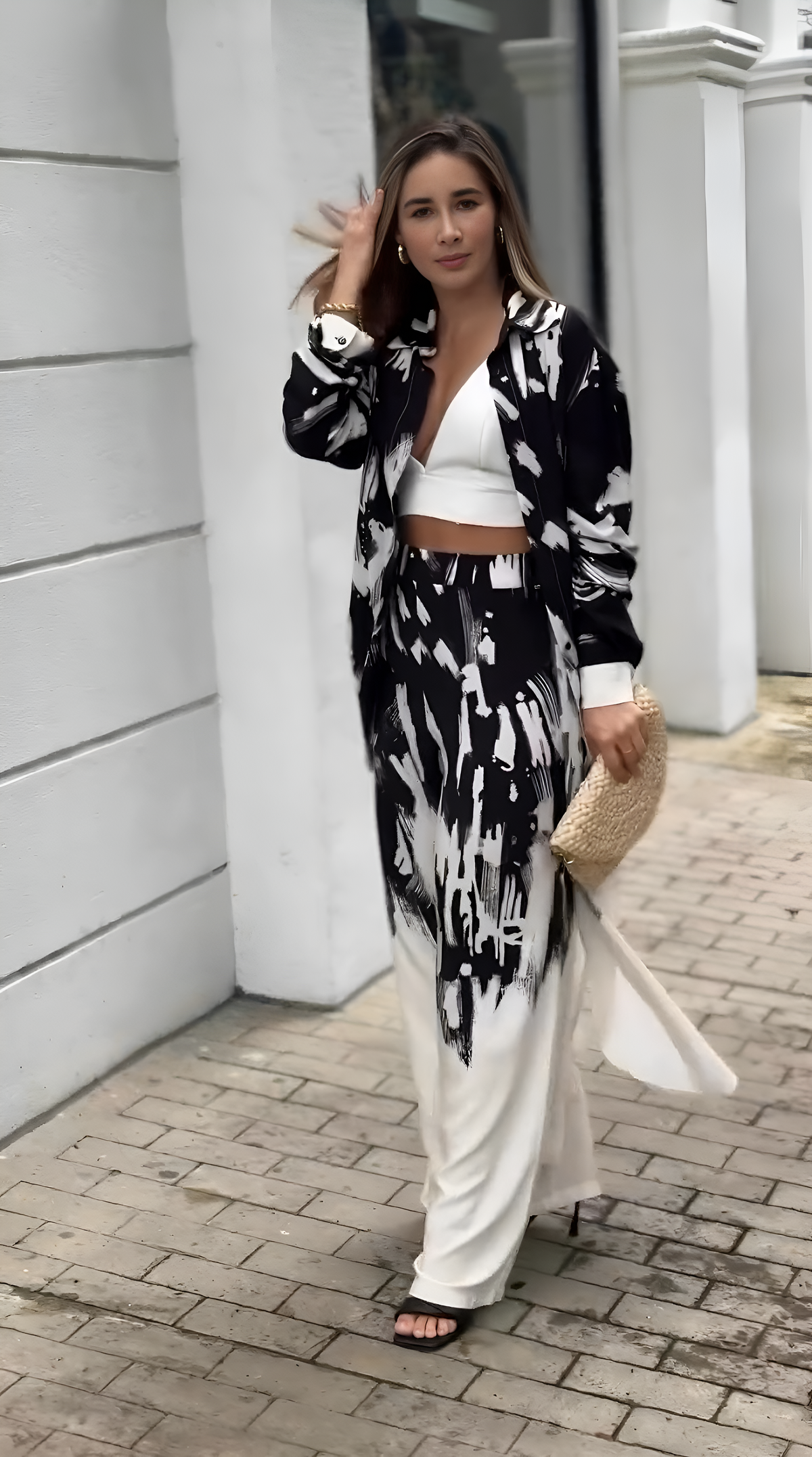 DressBerry Black white Dress