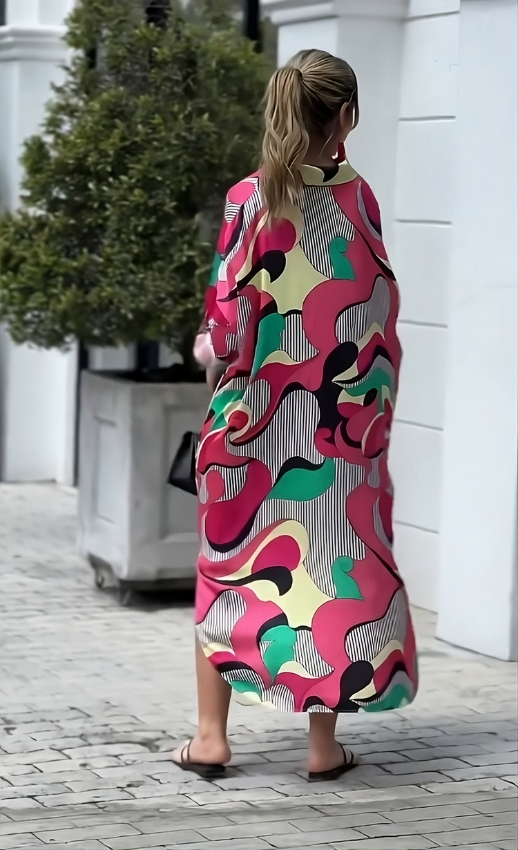 Enigmatic Elevation Shirt Dress