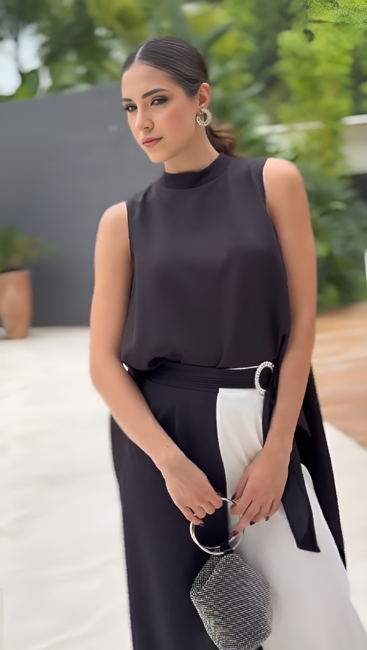 Sophistiqué Belted Set