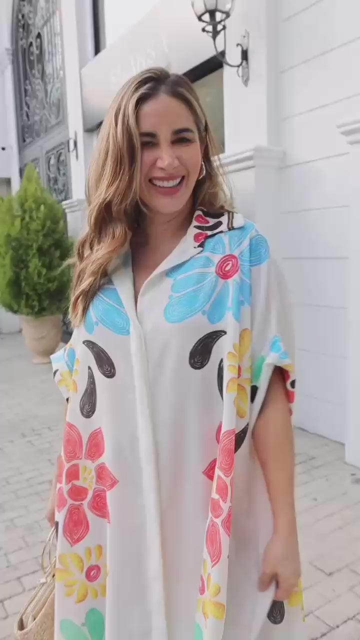 Luxurious Floral BSY Velvet Dress